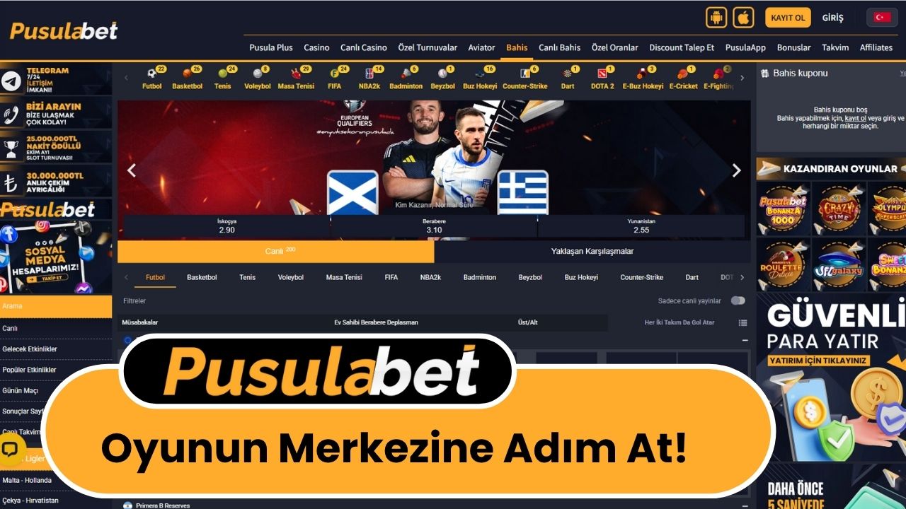 Oyunun Merkezine Adim At